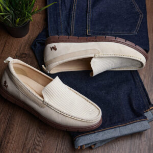 Flex Knit Loafers : Beige
